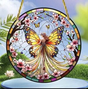 Butterfly Fairie Acrylic 2D Suncatcher